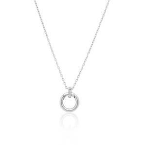 Sterling Silver Multi Charm Necklace 1