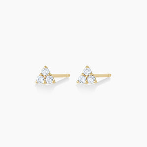 925 Sterling Silver Diamond Jolie Studs Earrings 1