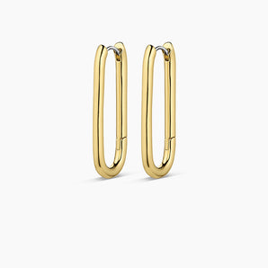 925 Sterling Silver Zoey Link Hoops Earrings 1