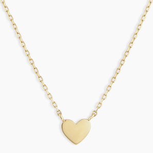 925 Sterling Silver Heart Mini Necklace 1