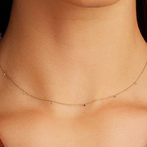 925 Sterling Silver Flutter Choker 2