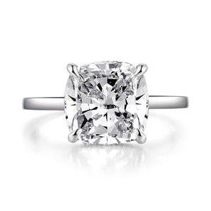 925 Sterling Silver Cushion Cut Ring 2