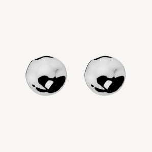 Double Beat Round Shape Stud Earring 1