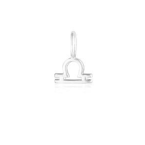 925 Sterling Silver Libra Charm 1