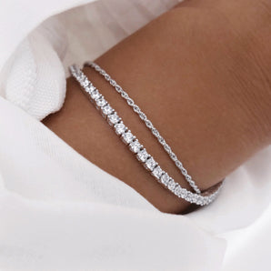 925 Sterling Silver The Mini Tennis Bracelet 2