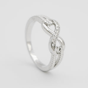 925 Sterling Silver Infinity Ring 1