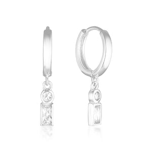 925 Sterling Silver Addison Earrings Silver 1