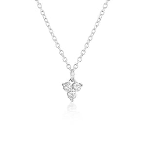 925 Sterling Silver Fleur Necklace 1