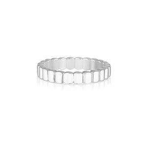 925 Sterling Silver Boston Wedding Band 1