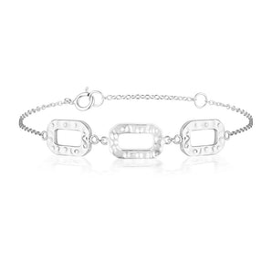 925 Sterling Silver Allegra Bracelet Silver 1