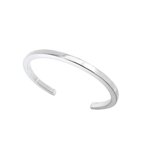 925 Sterling Silver Cuff Bracelet Silver 2