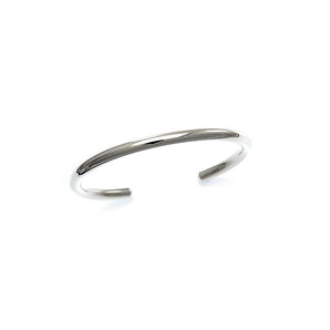 925 Sterling Silver Round Cuff Bracelet 1