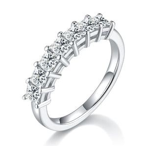 925 Sterling Silver Square Eternity Band 2